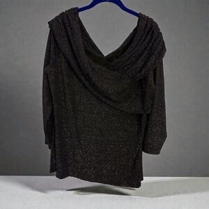 Elegant Black Women's Blouse